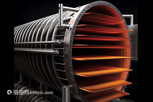 热交换器3D概念图
